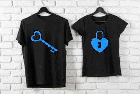 Lock & Key Couples Short Sleeve Shirt